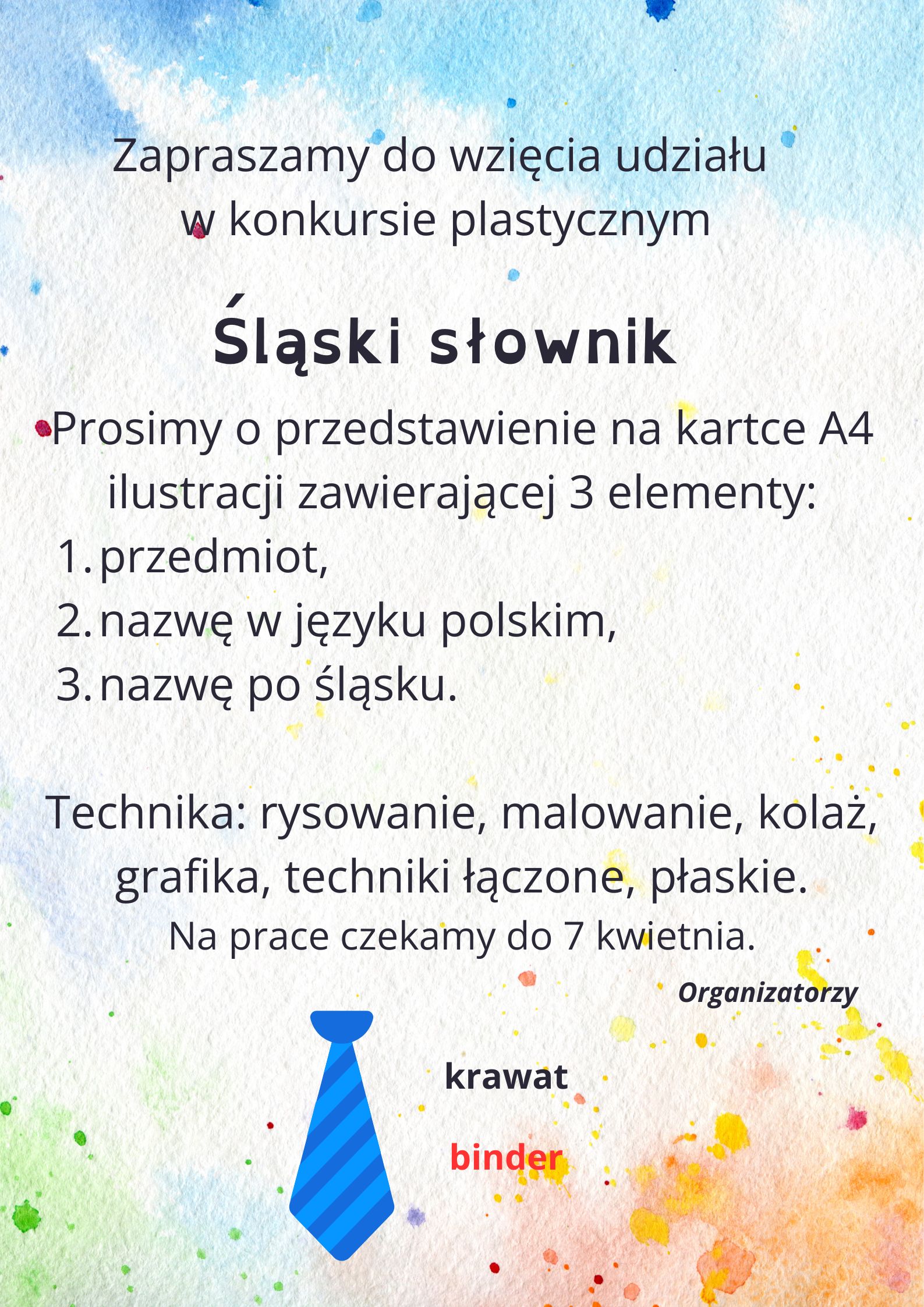 Informacja o konkursie